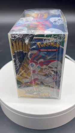 #1 2021 Pokemon SWSH Evolving Skies Booster Box SEALED w/ Plastic Case Mint - Image 2