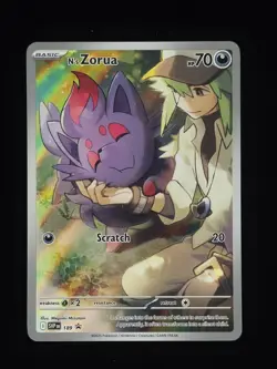 N's Zorua 189 Pokemon SV: Scarlet & Violet Promo Cards 🔥🔥🔥 - Image 1
