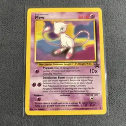 Mew Black Star Promo 8 Pokemon Card Wizards Of The Coast WOTC - Image 3