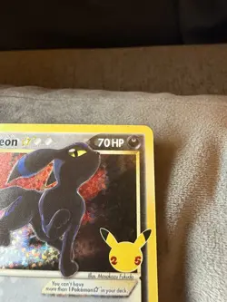 Pokemon Celebrations Umbreon Gold Star #17/17 Classic Collection (NM) - Image 3
