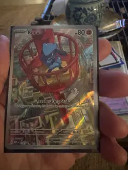 Pokemon Center Riolu #10 Promo Mega Evolutions Stamped - Image 1