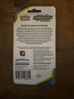 Pokemon Sun & Moon Unbroken Bonds Single Booster Blister Pack (Eevee) New Sealed - Image 2