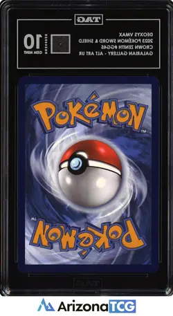 Pokemon 2023 Deoxys VMAX GG45/GG70 Alt Art UR Crown Zenith GEM MINT TAG 10 - Image 2