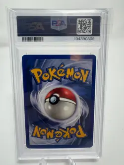 2002 POKEMON LEGENDARY COLLECTION #14 JOLTEON-REVERSE FOIL PSA 9 - Image 2