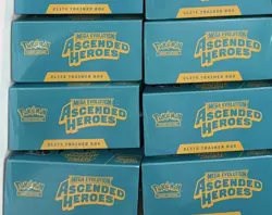Pokemon TCG Ascended Heroes ETB Elite Trainer Box Brand New Sealed X 6 Fast Ship - Image 2