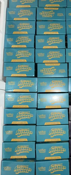 Pokemon TCG Ascended Heroes ETB Elite Trainer Box Brand New Sealed X 6 Fast Ship - Image 3