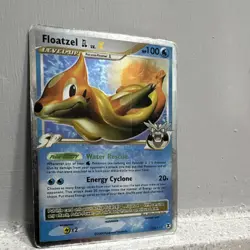 Pokemon Floatzel GL Lv.X Rising Rivals Ultra Rare Holo 104/111 HP 100 English - Image 2