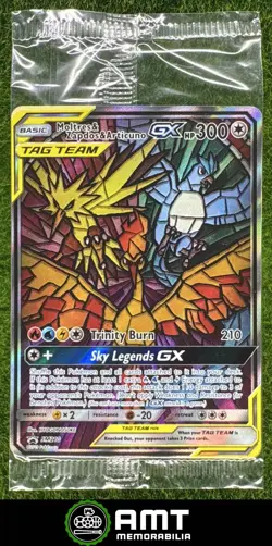 Moltres Zapdos Articuno GX Sealed Tag Team 2016-19 Pokemon SM Black Star Promos - Image 1