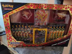NEW Pokemon TCG Crown Zenith Premium Figure Collection Shiny Zamazenta 820650851636 - Image 1