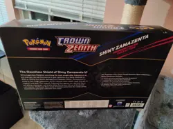 NEW Pokemon TCG Crown Zenith Premium Figure Collection Shiny Zamazenta 820650851636 - Image 2