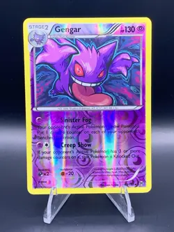 Pokemon XY BREAKthrough Gengar 60/162 Reverse Holo Rare - Image 1