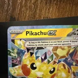 Pikachu ex Surging Sparks Ultra Rare Pokemon TCG 057/191 Scarlet & Violet SV08 - Image 2
