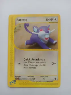 Rattata 128/165 Pokemon Expedition Common E-Reader NM Unplayed Free Ship!! - Image 1