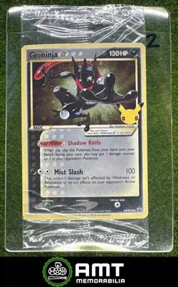 Greninja Sealed 2019-2023 Pokemon Sword & Shield Black Star Promos #SWSH144 #2 - Image 1