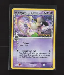 2006 Pokemon Smeargle 39/101 EX Dragon Frontiers Stamped Reverse Holo TCG - Image 1