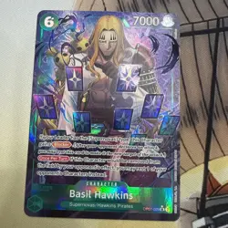 Basil Hawkins OP07-029 Alt Art One Piece Card Game English TCG - Image 1