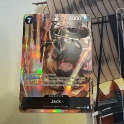 One Piece Card Game Two Legends Jack Alt Art SR OP08-084 English Parallel - Image 1