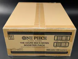 One Piece OP14-EB04 The Azure Sea's Seven English 12 Booster Box Case Sealed - Image 2