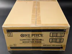 One Piece Card Game OP-13 Carrying On His Will Booster Box Case SEALED English - Image 3