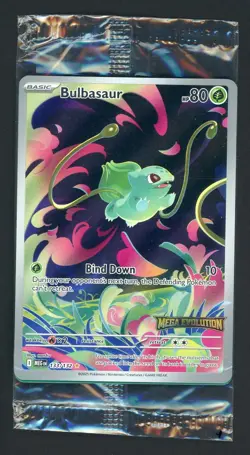 2025 Pokemon MEG EN Illustration Rare #133/132 Bulbasaur Stamped - Image 1