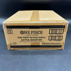 One Piece English EB-03 One Piece Heroines Edition Extra Booster Box Case Sealed - Image 1