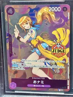 BGS10 BLACK LABEL O-NAMI JAPANESE JUDGE PROMO ST18-002 ONE PIECE CARD 2025 - Image 2