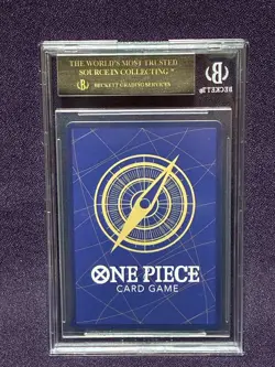 BGS10 BLACK LABEL O-NAMI JAPANESE JUDGE PROMO ST18-002 ONE PIECE CARD 2025 - Image 3