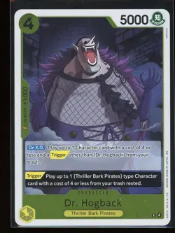 Dr. Hogback One Piece OP14 The Azure Sea's Seven Rare #110 - Image 1
