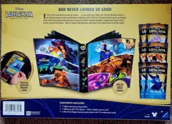 Disney Lorcana First Chapter Collector Set Bundle - 6 packs, portfolio, & promo - Image 2