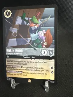 Robin Hood - Champion of Sherwood 177/204 Disney Lorcana Fabled LEGENDARY - Image 2