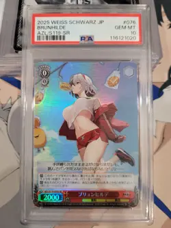 PSA 10 Brunhilde AZL/S119-076 SR Azur Lane Weiss Schwarz Japanese Foil - Image 1