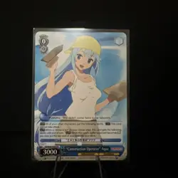 "Construction Operator" Aqua KS/W49-PE06 PR TCG Weiss Schwarz Promo - Image 1