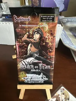WEISS SCHWARZ TCG: ATTACK ON TITAN 1 BOOSTER PACK. (pack sealed) - Image 1