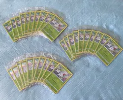 (30x) SEALED Shaymin 015/185 PROMO Cosmos Holo Rare Pokemon TCG 3 Cards Per Pack - Image 1