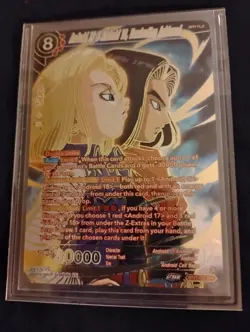 Android 17 & Android 18 Domination Achieved Foil Card SPR Dragon Ball Super ccg - Image 1