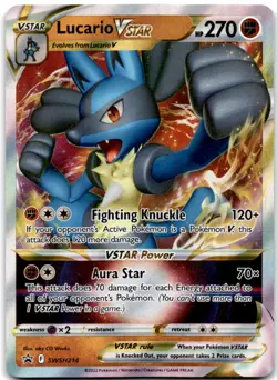 Lucario VSTAR - Promo SWSH: Sword & Shield Promo Cards SWSH214 NM - Image 1