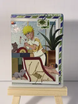 Naruto Uzumaki NRSA01-PU-006L4 Naruto Kayou Card Heavens Scroll NM English - Image 1
