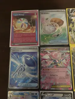 TCG 16 Card Lot + 1 Rare Card, Includes Ex, V, Vstar, V-Union, JP & English NM - Image 3