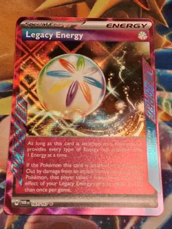 Legacy Energy 167/167 SV Twilight Masquerade Ace Spec Holo Pokemon Card LP - Image 1