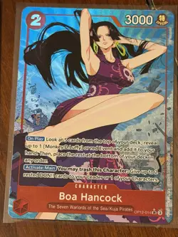 Boa Hancock x12 Card Lot Includes OP12 Alt Art SR + EB03 SR x4 One Piece English - Image 2