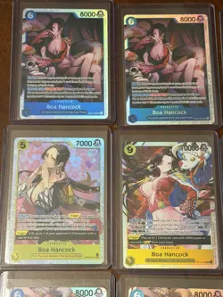 Boa Hancock x12 Card Lot Includes OP12 Alt Art SR + EB03 SR x4 One Piece English - Image 4