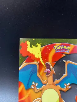 Charizard #06 PC3 Topps Blue Label TV Animation Clear Card Pokemon - Image 2