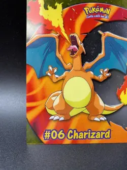 Charizard #06 PC3 Topps Blue Label TV Animation Clear Card Pokemon - Image 5