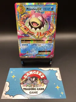 Pokemon TCG M Slowbro EX Mega XY Evolutions Ultra Rare Holo Card 27/108 - Image 1