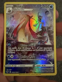Pokemon Milotic Holo Card Lot - TG02/TG30, 2022 Set, 2 Cards - Image 2