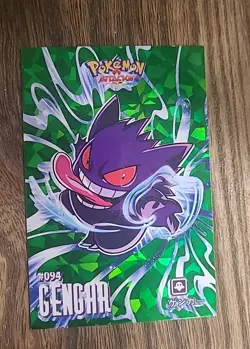 Gengar Green Holo Database Attack 2 Peru Exclusive Card Pokemon - Image 1