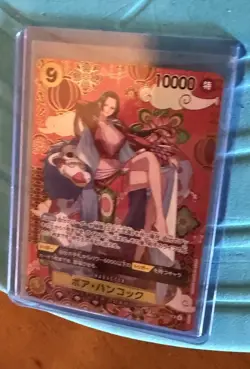 Bandai Boa Hancock Foil Promo Character Card OP-14 Japanese One Piece Card Game - Image 3