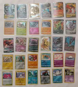 Pokemon Card Lot Holo With Mini Binder Album - Image 1