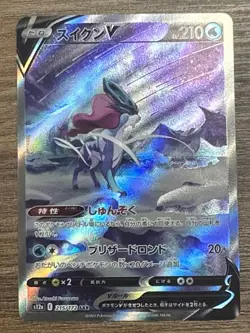 Raikou V & Entei V & Suicune V SAR Set － Japanese Pokemon Cards S12a - Image 4