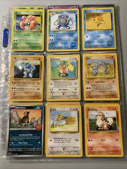 Vintage Collection Lot of 84 Pokemon TCG Base Set English & JPN with Jumbo Cards - Image 2